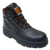 NO RISK TIE STEEL TOE BOOT - BLACK