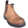 CORRIB BOYS SLIP ON CHELSEA BOOT - TAN