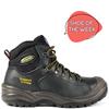 GRISPORT MENS S3 SAFETY LACE BOOT - BLACK