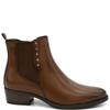DUBARRY WOMENS ZIP CHELSEA ANKLE BOOT - CHESTNUT