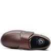 G COMFORT MENS WIDE FIT STRAP SHOE - COGNAC