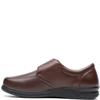 G COMFORT MENS WIDE FIT STRAP SHOE - COGNAC