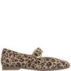REMONTE WOMENS FLAT SHOE - LEOPARD ANIMAL PRINT