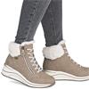 REMONTE WOMENS ANKLE BOOT - BROWN
