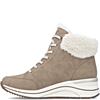 REMONTE WOMENS ANKLE BOOT - BROWN