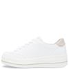 REMONTE WOMENS LACE TRAINER - WHITE