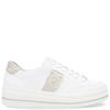 REMONTE WOMENS LACE TRAINER - WHITE