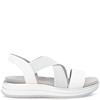 REMONTE WOMENS WEDGE STRAP SANDAL - WHITE MULTI
