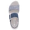 REMONTE WOMENS WEDGE STRAP SANDAL - BLUE JEANS
