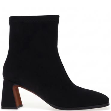 REDZ WOMENS ZIP ANKLE BOOT - BLACK