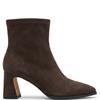 REDZ WOMENS ANKLE BOOT - BROWN