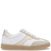 REMONTE WOMENS LACE TRAINER - WHITE GOLD