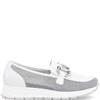 REMONTE WOMENS CHAIN LOAFER - WHITE