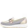 REMONTE WOMENS CHAIN LOAFER - WHITE GOLD