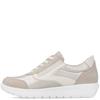 REMONTE WOMENS WEDGE TRAINER - BEIGE MULTI