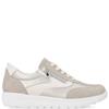 REMONTE WOMENS WEDGE TRAINER - BEIGE MULTI
