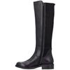REMONTE WOMENS ZIP HIGH LEG BOOT - BLACK