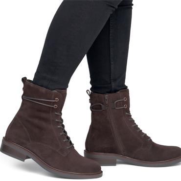 REMONTE WOMENS ANKLE BOOT - BROWN