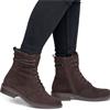 REMONTE WOMENS ANKLE BOOT - BROWN