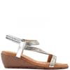 LUNAR WOMENS SANDAL - SILVER