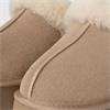 UGG WOMENS PLATFORM FUR LINED SLIPPER - SAND