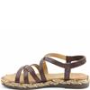 HEAVENLY FEET WOMENS SANDAL - CHOCOLATE