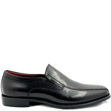 ESCAPE MENS DRESS SLIP ON SHOE - BLACK