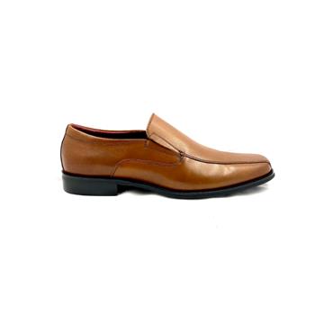 ESCAPE MENS DRESS SLIP ON SHOE - BRANDY