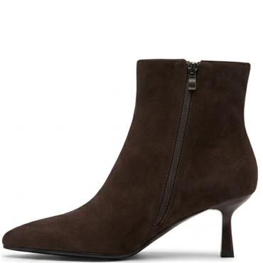 REDZ WOMENS ANKLE BOOT - BROWN