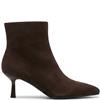 REDZ WOMENS ANKLE BOOT - BROWN