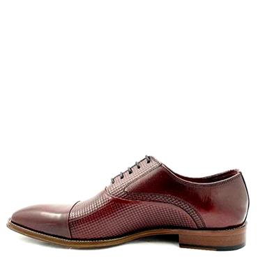 ESCAPE MENS DRESS T/CAP MENS SHOE - BORDEAUX