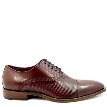ESCAPE MENS DRESS T/CAP MENS SHOE - BORDEAUX