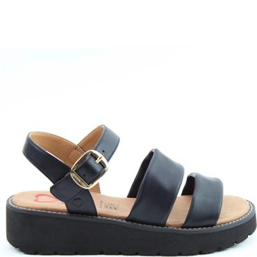 HEAVENLY FEET WOMENS SANDAL - BLACK