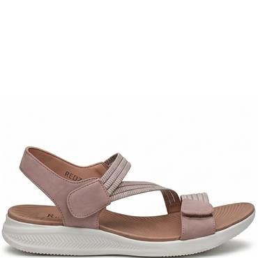 REDZ WOMENS STRAP SANDAL - BLUSH