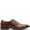 GOOR MENS PLAINT VAMP GIBSON TIE SHOE - TAN