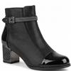 REDZ WOMENS ANKLE BOOT - BLACK