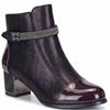 REDZ WOMENS ANKLE BOOT - BURGUNDY