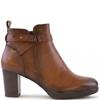 SUSST WOMENS STRAP BUCKLE ANKLE BOOT - TAN