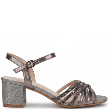 LUNAR WOMENS LOW HEEL - PEWTER