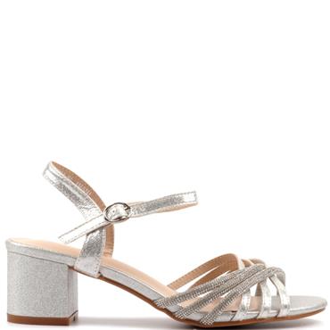 LUNAR WOMENS LOW HEEL - SILVER