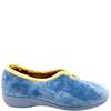 BEREVERE WOMENS FULL SLIPPER - BLUE SUEDE