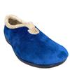 BEREVERE WOMENS FULL SLIPPER - NAVY SUEDE