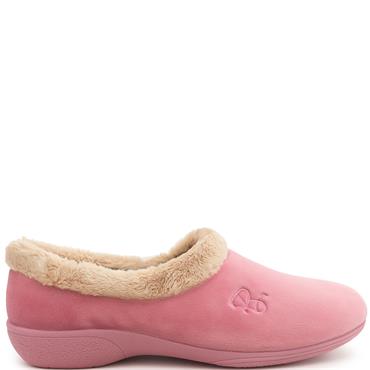 BEREVERE WOMENS SLIPPER - PINK SUEDE
