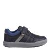 GEOX BOYS VELCRO STRAP TRAINER - NAVY GREY