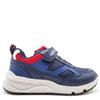 GEOX BOYS VELCRO STRAP TRAINER - NAVY RED