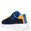 GEOX BOYS STRAP TRAINER - NAVY ORANGE