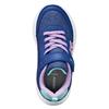GEOX GIRLS GLITTER STRAP TRAINER - BLUE LILAC