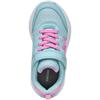 GEOX GIRLS GLITTER STRAP TRAINER - BLUE PINK