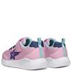 GEOX GIRLS GLITTER STRAP TRAINER - PINK BLUE