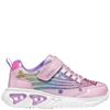 GEOX GIRLS LIGHTS STRAP TRAINER - PINK MULTI